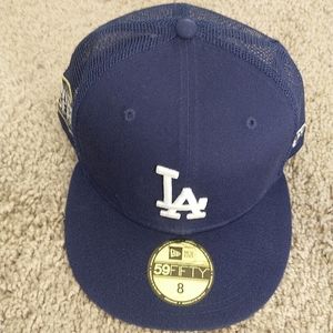 New Era 59Fifty Los Angeles Dodgers MLB Hat size:8 color:Dodger Blue
